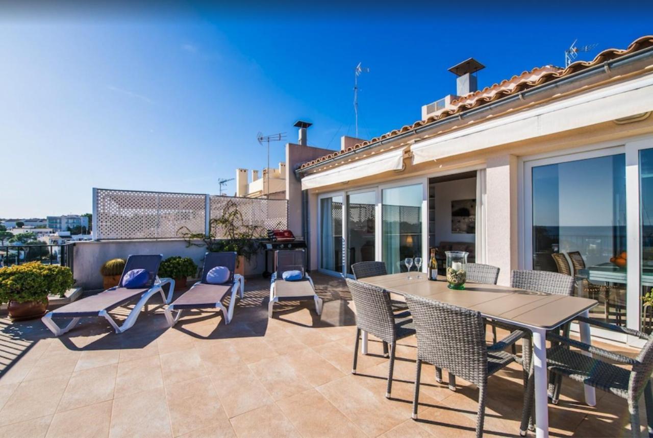 Es Port Penthouse Apartment Santanyi Bagian luar foto